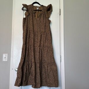 J Crew Leopard Print dress